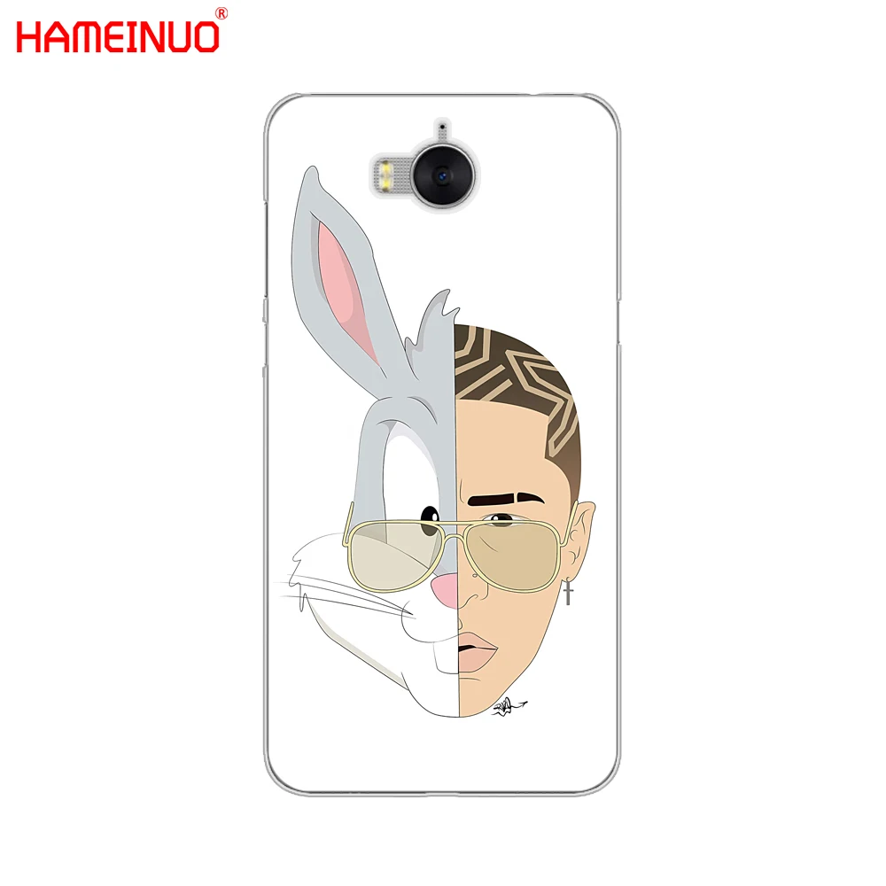 HAMEINUO плохой кролик малума озуна Поп хип-хоп чехол для телефона huawei honor 3C 4X 4C 5C 5X 6 7 Y3