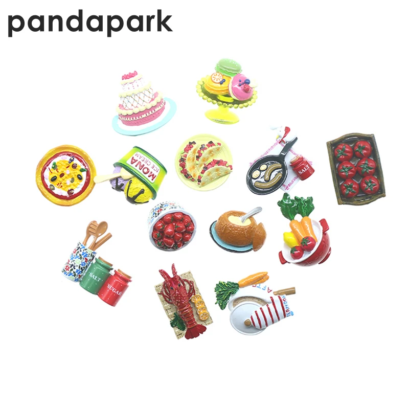 PANDAPARK 3d-наклейка на холодильник кухонные инструменты украшение холодильника
