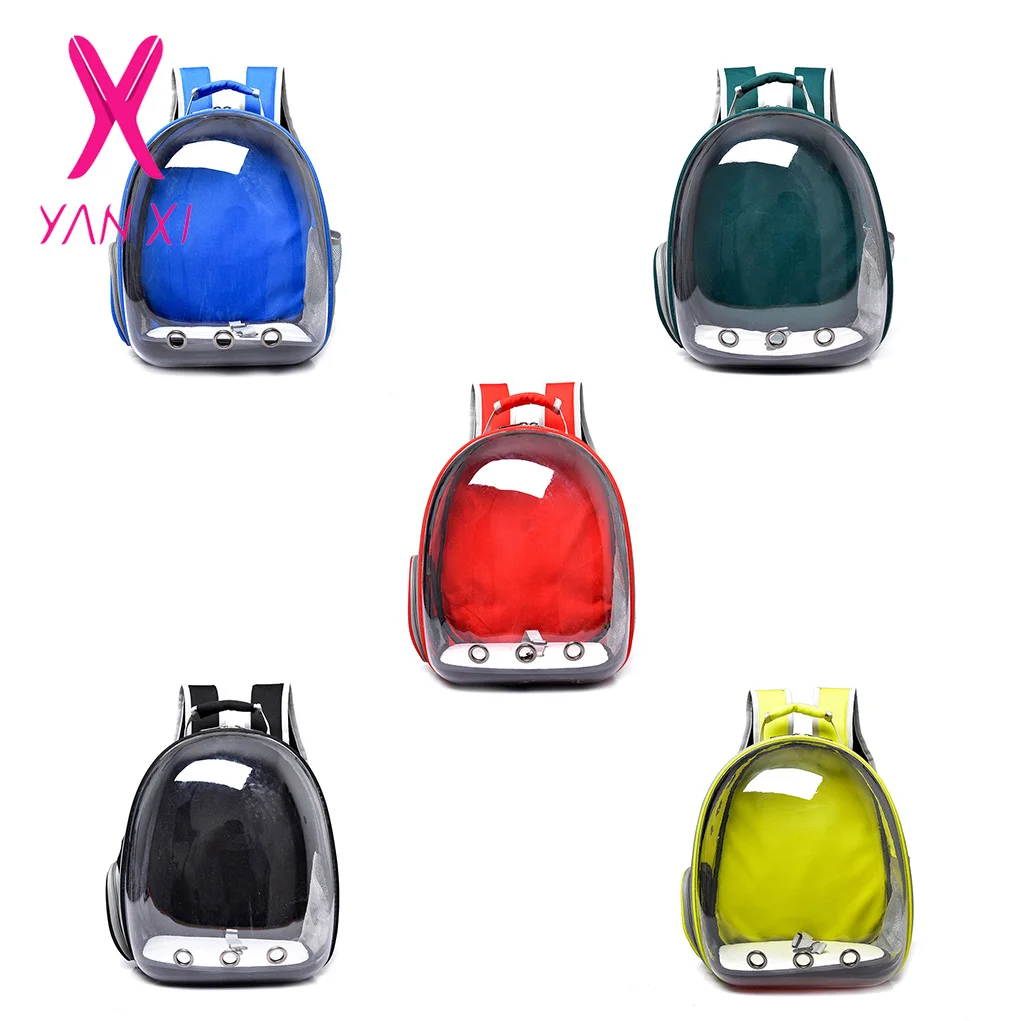 YANXI 2018 новый рюкзак для домашних животных прозрачный однотонный 3D мультяшный