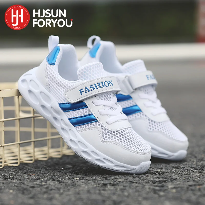 2022 Hot New Children Shoes Brand Mesh Sneakers Fashion Breathable Kids Sports Boys Girls Casual Running | Детская одежда и обувь
