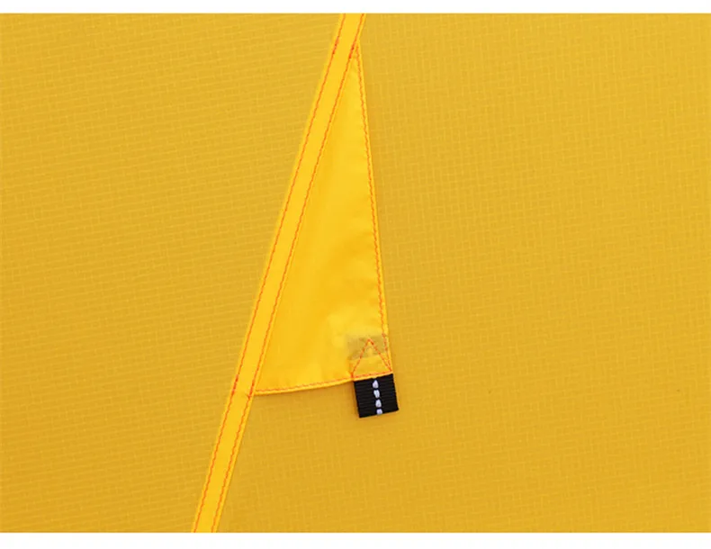2 People Oudoor Ultralight Camping Tent 3 Season 2 Person Professional 20D Nylon Silicon Coating Rodless Tent Pyramid