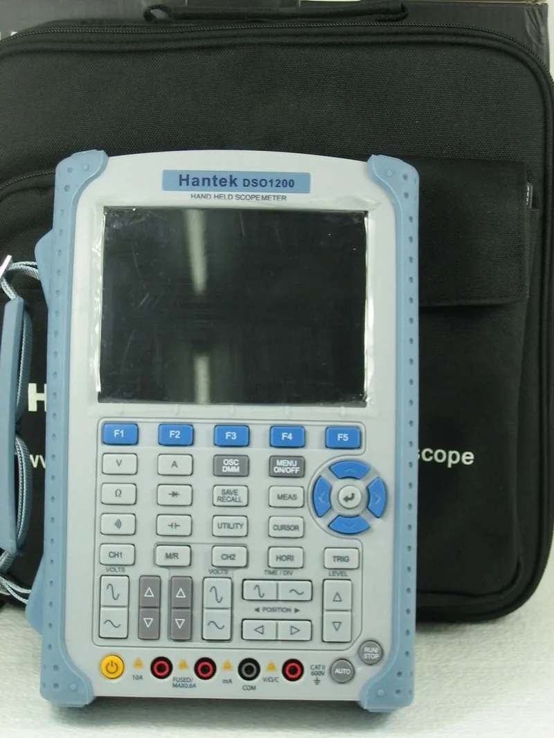 

Portable Hantek DSO1200 USB HandHeld Scopemeter Bandwidth 200Mhz Sample Rate 500MSa/s Oscilloscope