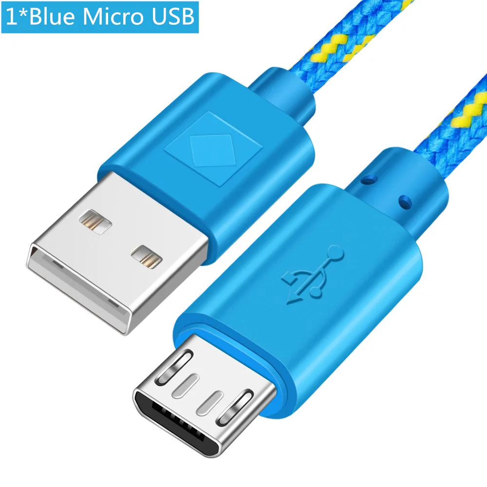 Кабель Micro usb type-C ROMICHW 1 м 2 м 3 м нейлоновый кабель для быстрой зарядки для samsung Xiaomi huawei LG Android Micro usb type-C USB шнур