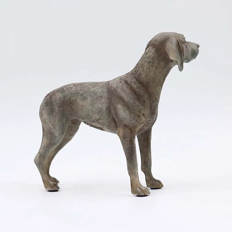 Mnotht мини-игрушка для собак 1/6 собака Веймаранер модель животного Смола сцена аксессуар для экшн Фигурки Коллекция транспортного средства подарок