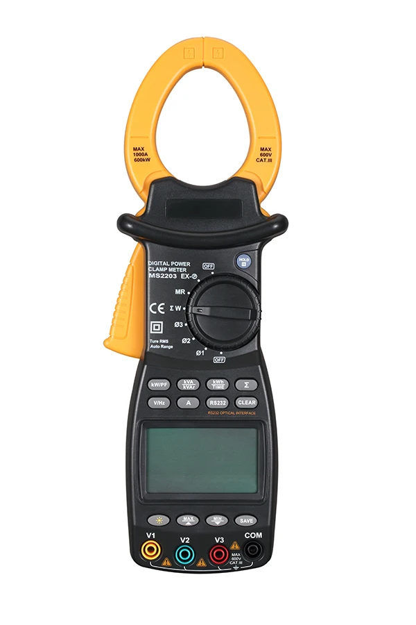 Цифровой измеритель мощности MS2203|clamp meter|clamping clampclamp power meter |