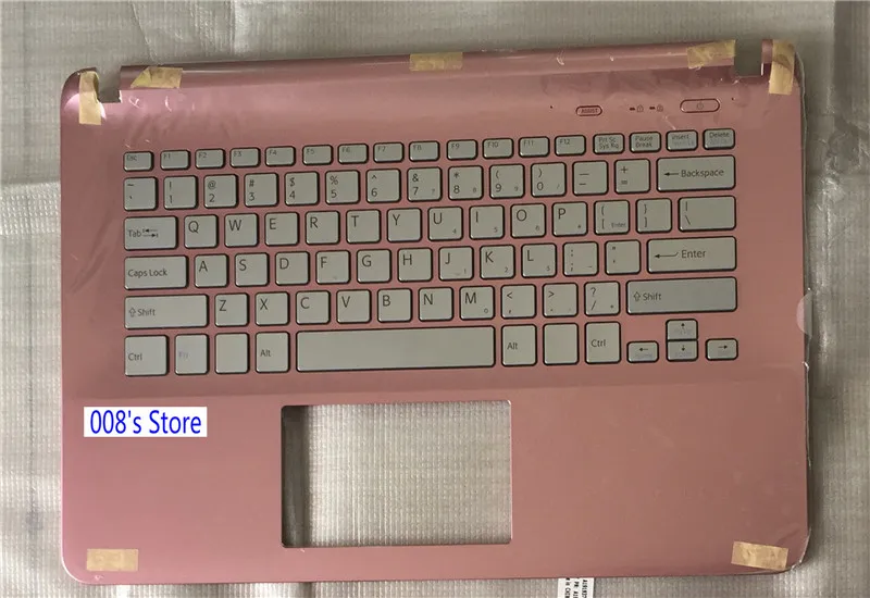 Чехол для sony SVF143 SVF142 SVF14326scp SVF142a23t SVF143B1WT SVF14218SC SVF143A задняя крышка передняя рамка Упор для рук Нижняя основа - Цвет: Palmrest Keyboard PK