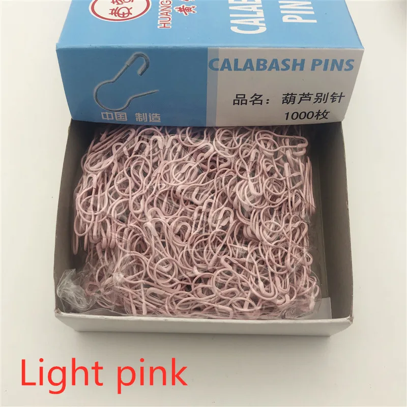 Light pink 1000 шт много цветов железные материальные белые грушевидные золотые черные Серебряные бронзовые зеленые фиолетовые защитные булавки Длина(20 мм - Цвет: Light pink