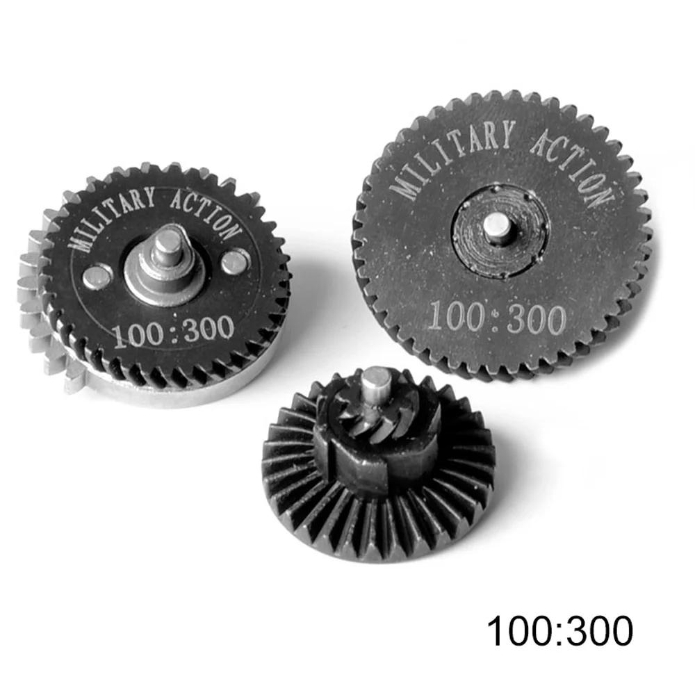 100 to 300 Охота Пейнтбол армии аксессуаров 12:1/13:1/16:1/18:1/32: 1/100: 200/100: 300 крутящий момент Скорость Шестерни набор AEG Airsoft Шестерни коробки - Цвет: 100 to 300