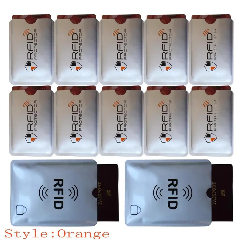 12 шт. защита от кражи RFID для банковских карт|credit card protector rfid|passport sleeverfid blocking |