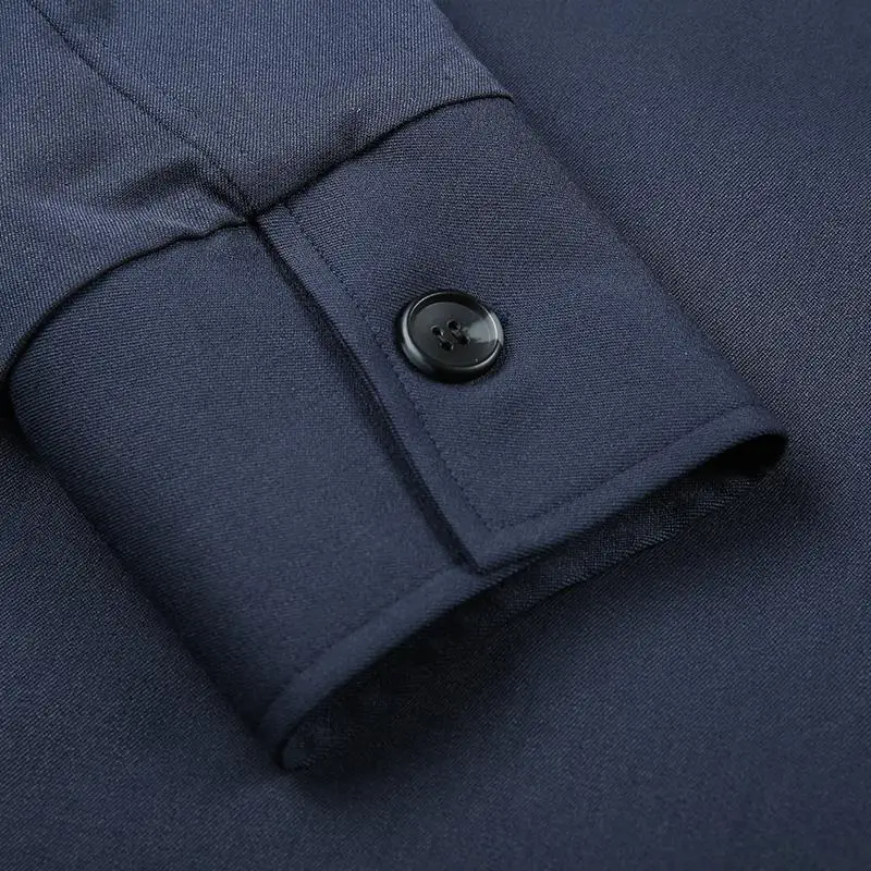 Viishow мужская длинная куртка брендовая с отложным воротником бушлат Блейзер Masculino