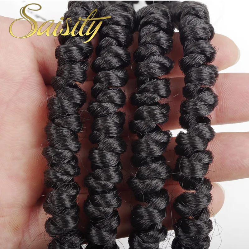Saisity 12 &quotСенегальские весенние крученые крючки для волос страсть синтетические