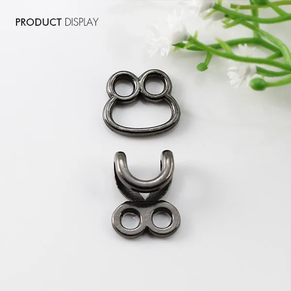 100 набор металлических черных застежек с крючками для шитья одежды/NK188|accessories