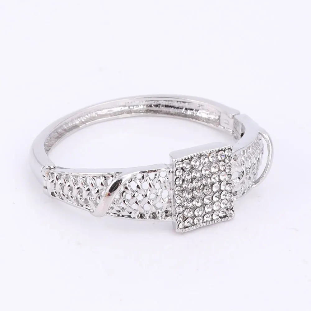 2020 стильные хрустальные стразы Африканский Дубай комплект ювелирных изделий