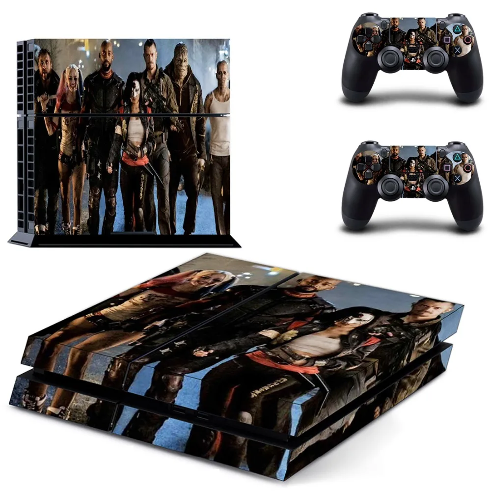 Отряд Самоубийц Харли Квинн Джокер Супермен PS4 Наклейка Виниловая наклейка для