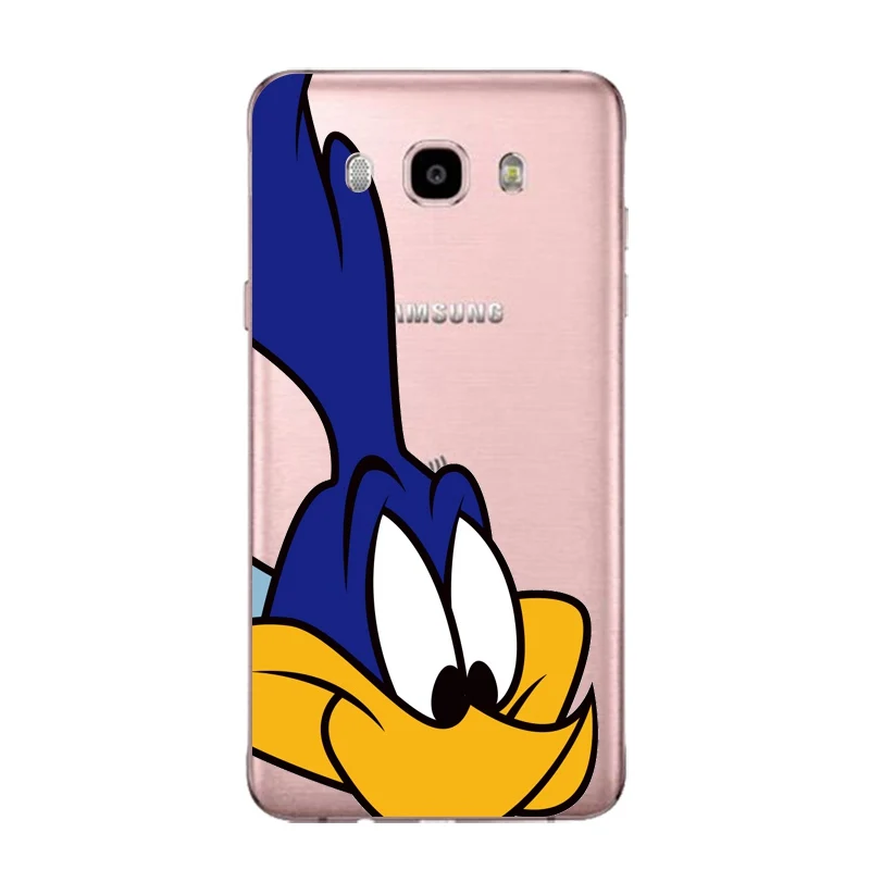Мягкий прозрачный чехол из ТПУ с изображением тигра для Samsung J3 J5 J7 S6 S7 S8 note8 A3 A5 C7