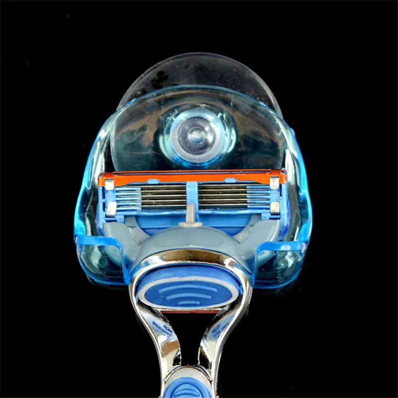 1 шт. полка для бритья пластиковая супер присоска бритва ванной комнаты держатель