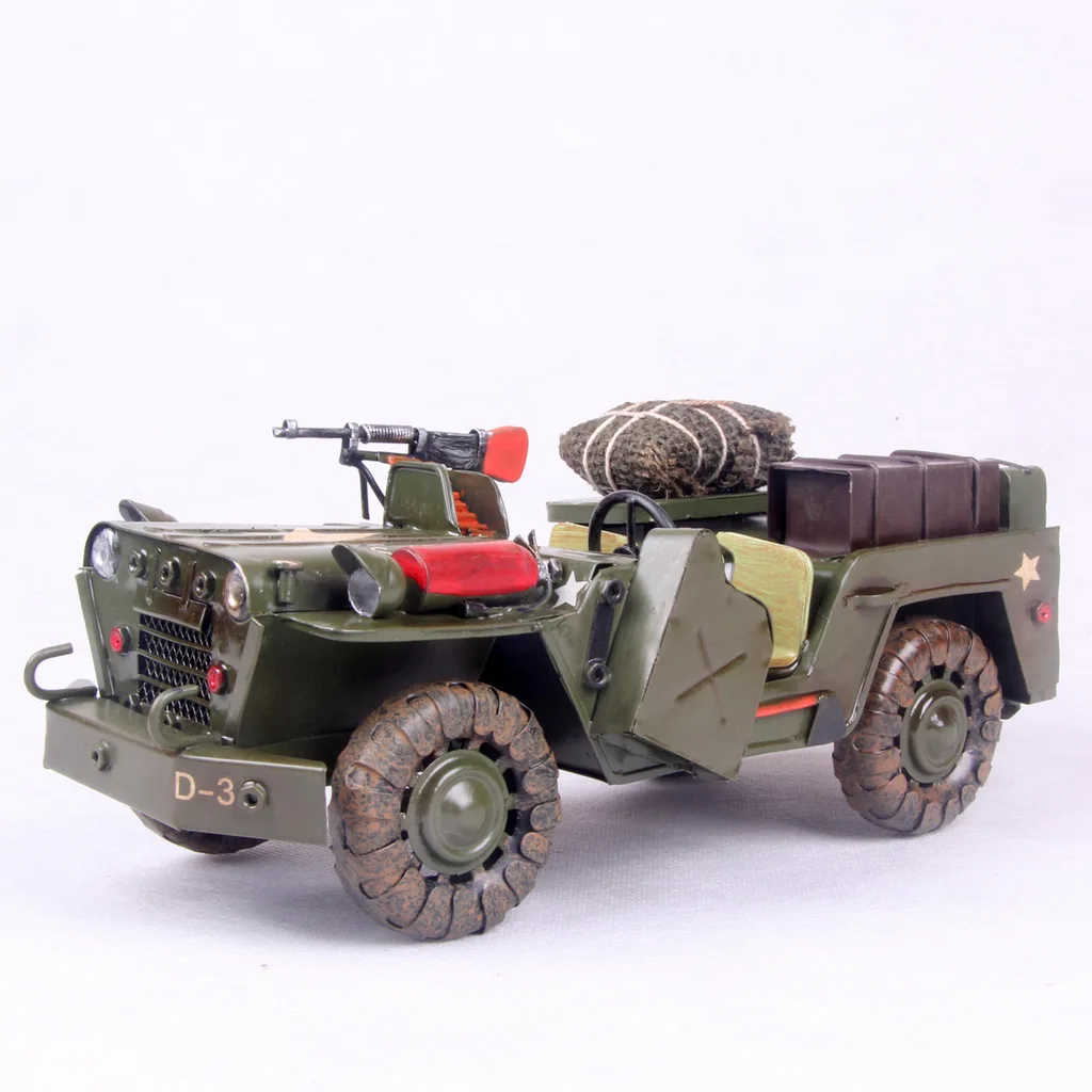 Украшение для дома ремесла высокого класса модная винтажная модель автомобиля