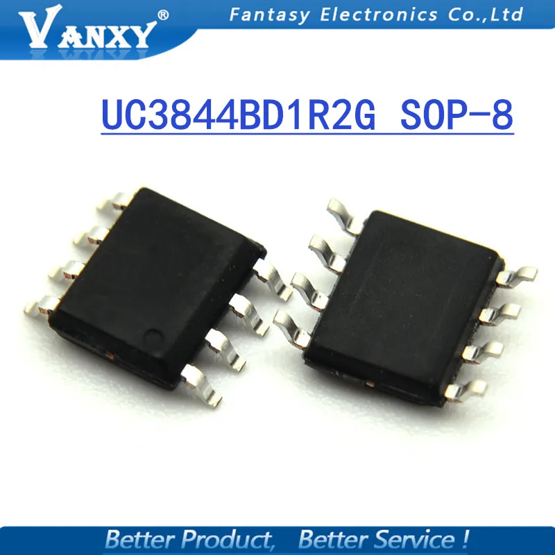 10 шт. UC3844BD1R2G SOP8 UC3844A UC3844B SOP UC3844BD1R UC3844 SOP-8 SMD UC3844BDR2G Новый и оригинальный IC |