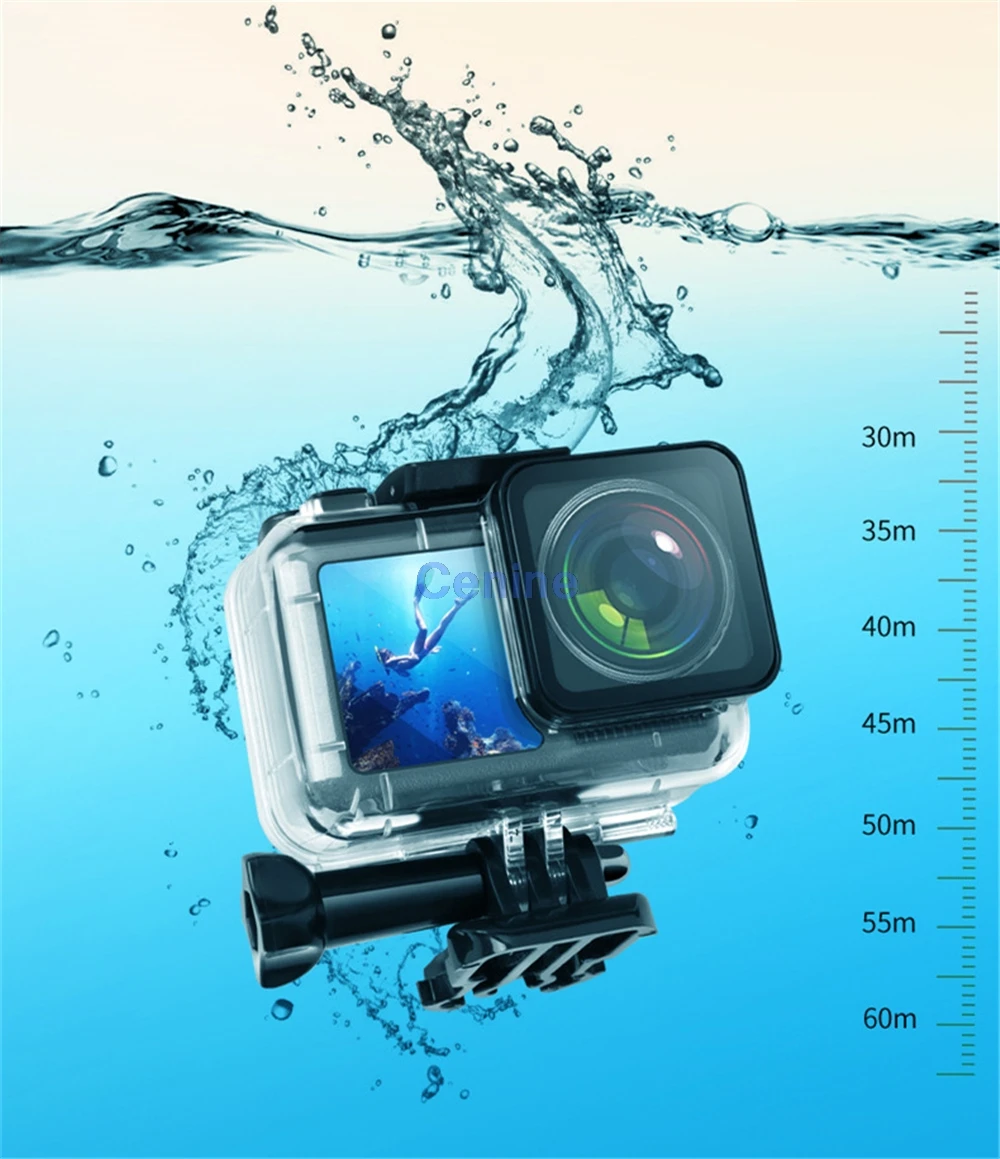61 м Водонепроницаемый Чехол Набор для Dji Osmo аксессуары для действий Серфинг Дайвинг Подводный корпус коробка для Dji Osmo экшн чехол