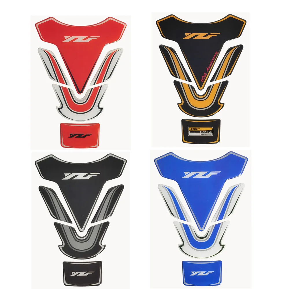 

Motorcycle Tank Pad Protector Decals Sticker case for YAMAHA YZF R1 R6 R15 R25 R3 MT01 MT03 MT10 FZ6 FZ8 FZ6N XJ6 FJR1300