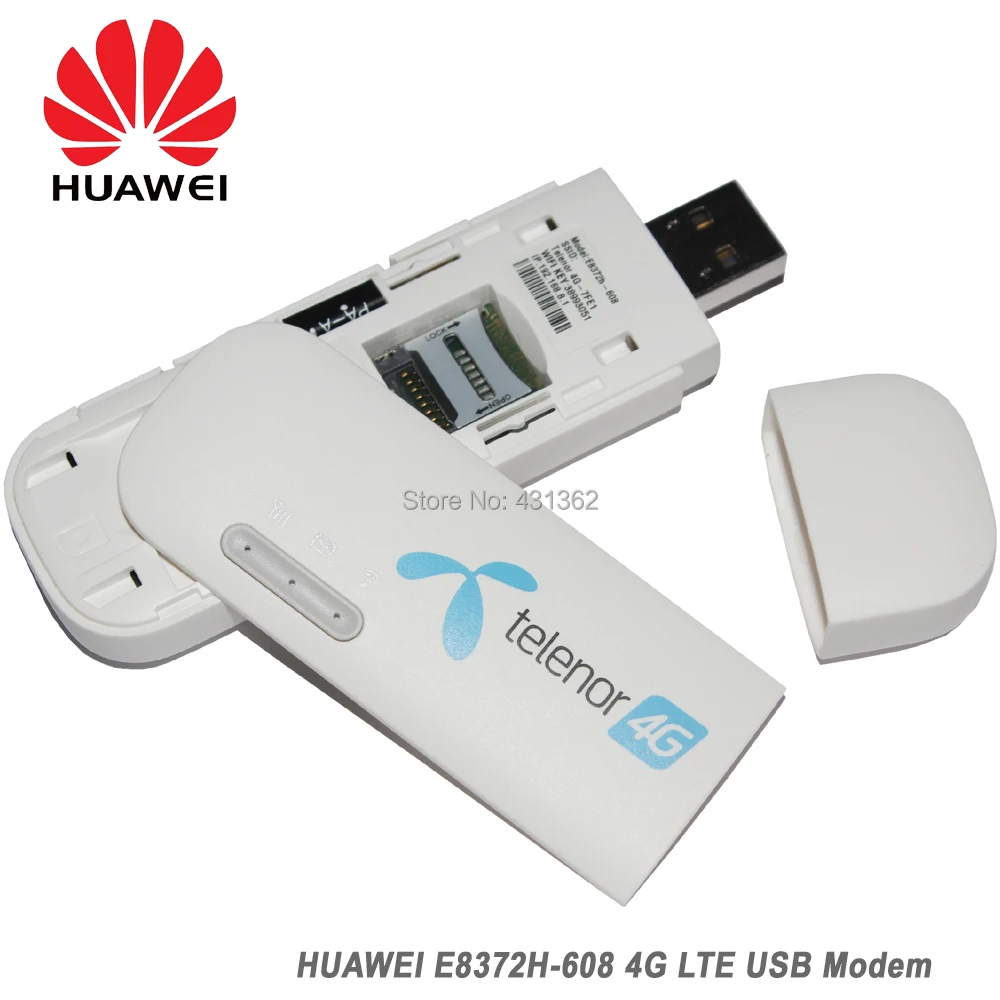Оптовая продажа 150 Мбит/с HUAWEI E8372 E8372H 608 4G LTE Wi Fi USB модем с 4800 мАч Мощность банк и