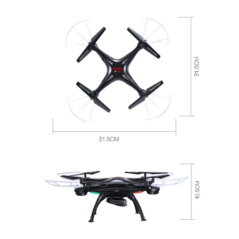 Дрон SYMA X5SW Радиоуправляемый квадрокоптер камера Wi Fi Квадрокоптер 2 4G FPV в реальном