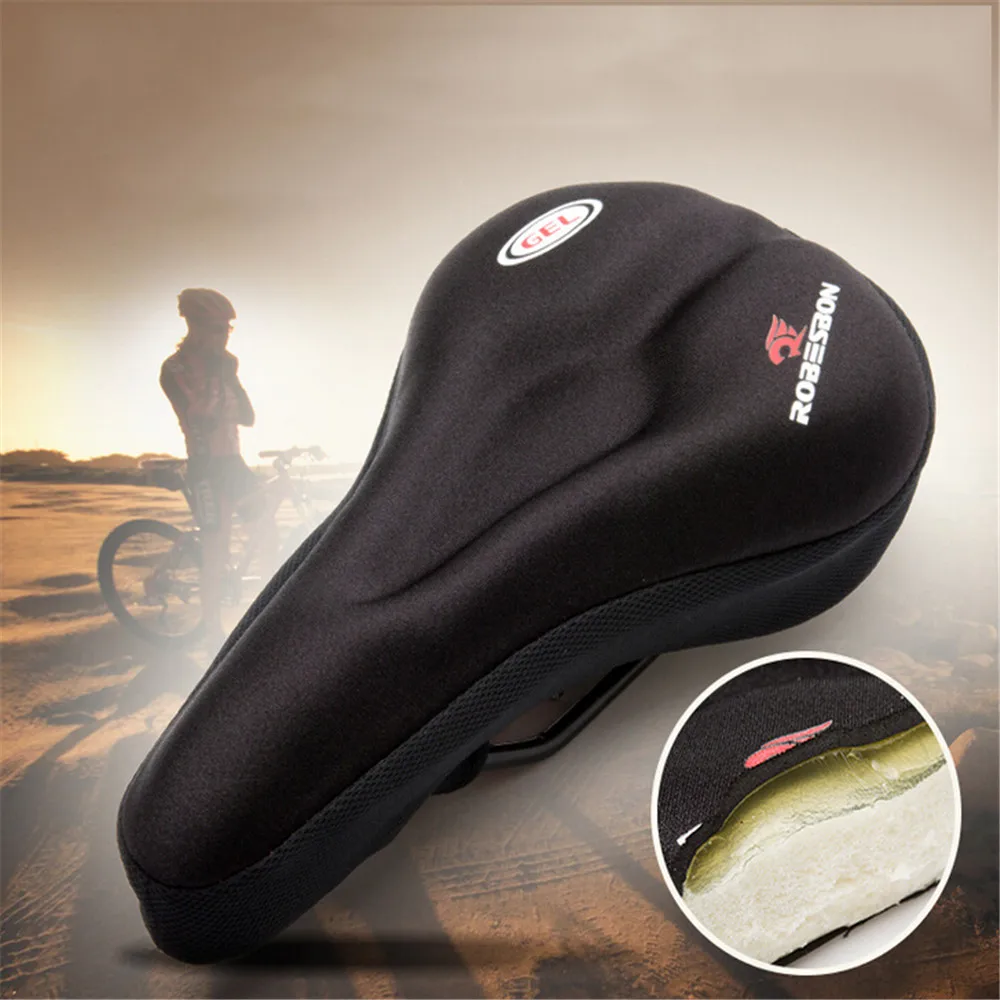 Чехол на Велосипедное Сиденье мягкая широкая губчатая накладка седло велосипеда