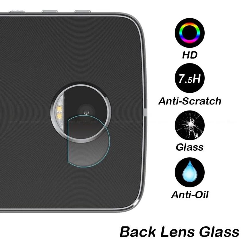 Закаленное защитное стекло для объектива камеры Motorola Moto Z2 Play 7 5 H|tempered glass film|glass