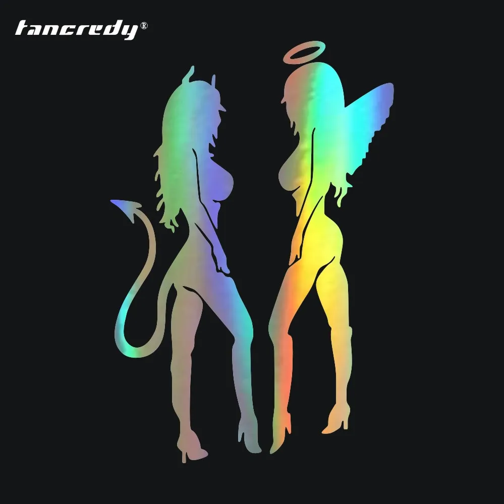 Tangredy Angels Demons автомобильные наклейки и на бампер Стайлинг украшения двери окна