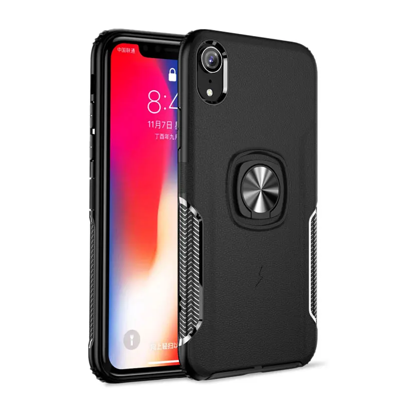 Чехол для iPhone 11 Pro Max с кольцом пальцев и подставкой анти-осенний чехол 6 7 8 6s plus XR XS