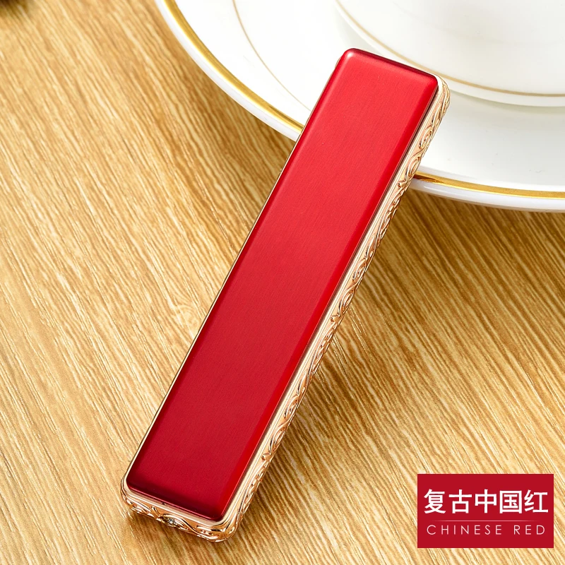 Портативная мини безопасная USB перезаряжаемая электронная сигарета зажигалка