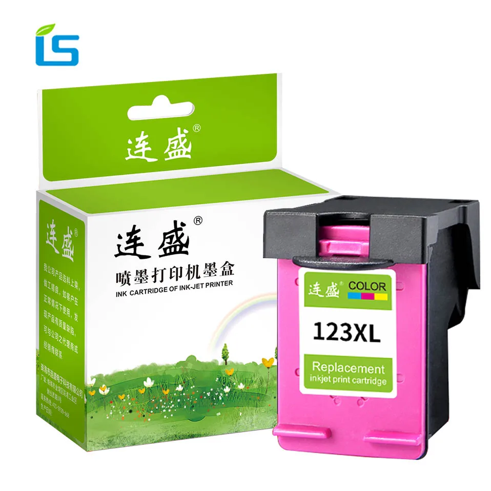 1 шт. 123 XL 123XL TRI COLOR заправленный чернильный картридж для HP Deskjet 1110 2130 2132 2134 3630 3632 Envy