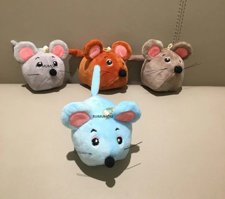 1piece random color 4 размера, высота каблука 10 см, 9 см, 15 см, 4 см., Разноцветные игрушки мыши, брелок мышка Мягкие плюшевые игрушки животных - Цвет: 1piece random color