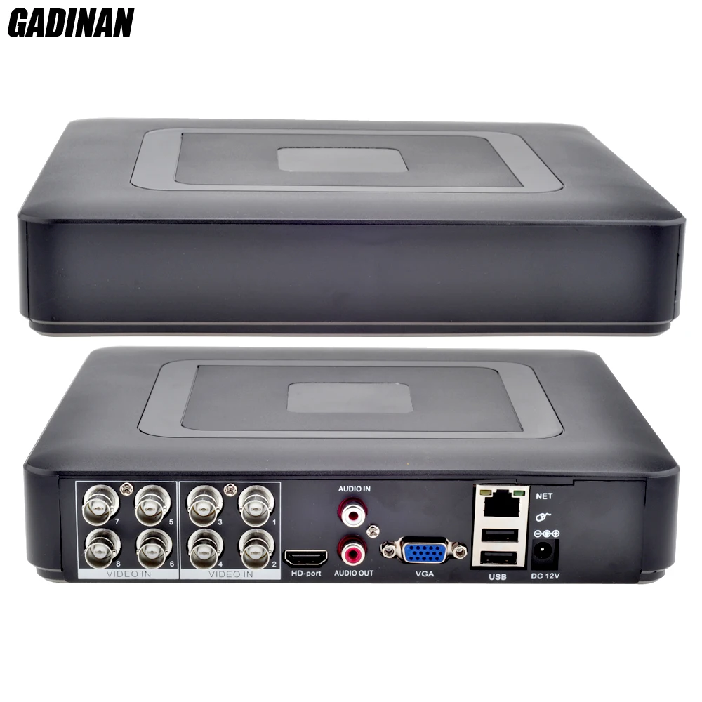 Аналоговый видеорегистратор GADINAN AHDNH 1080N 8 каналов 1080P AHD TVI CVI 5 в 1|analog ip|8 channelip ip |