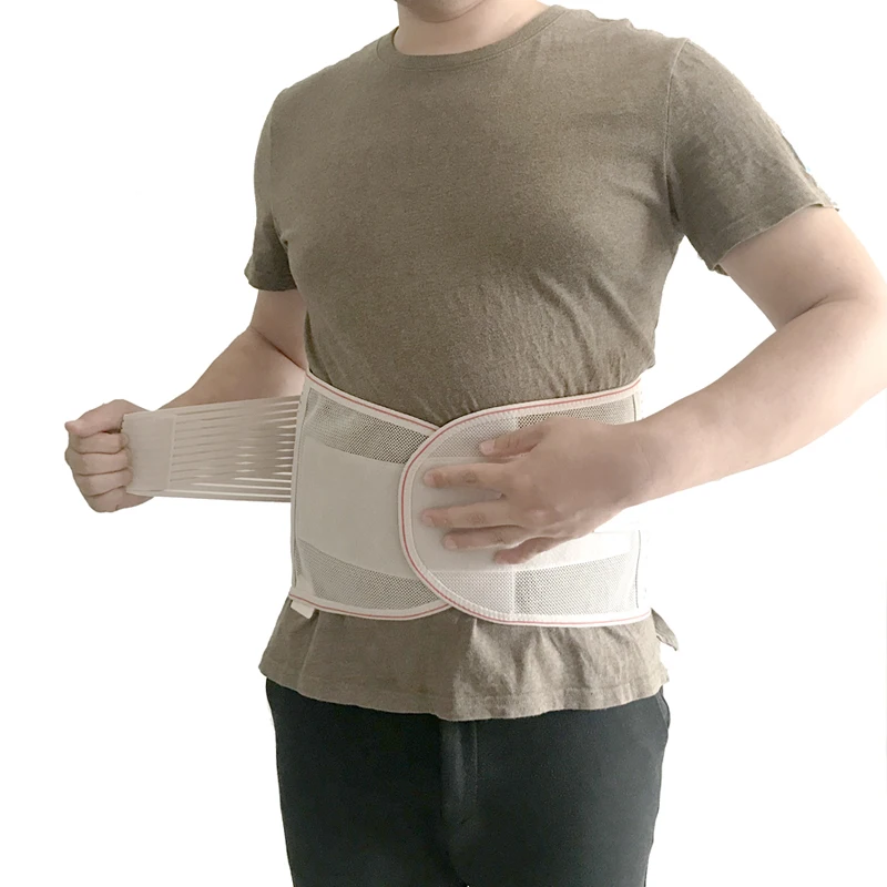 

Women Men's Orthopedic Posture Back Belt Correction Abdominal XXL Elastic Corset Back Lumbar Brace Support Belt Waist Belt