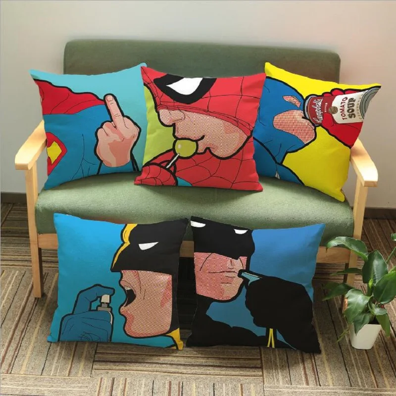 Декоративная льняная наволочка для дивана 45 х45 см|cushion cover|cushion cover home decorcushion |