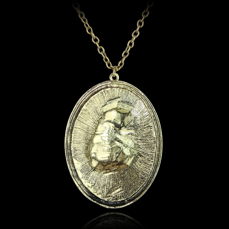 Ожерелье из цинкового сплава с имитацией головы льва | Украшения и аксессуары