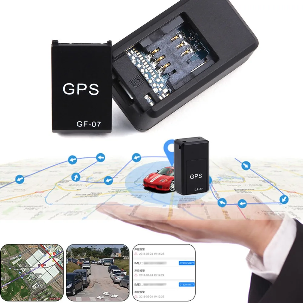 GF07 GSM GPRS мини автомобильный GPS локатор трекер Gps с защитой от потери устройство