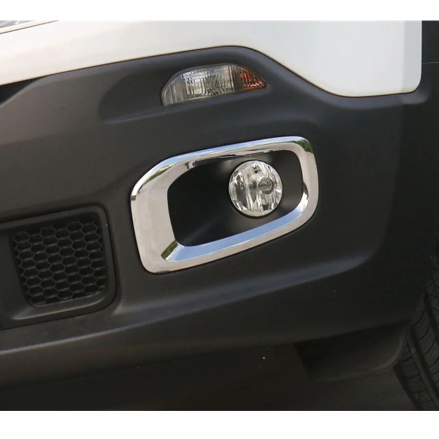 Для Jeep Renegade 2015 2016 автомобильный Стайлинг 2 шт./компл. хромированный ABS внешний