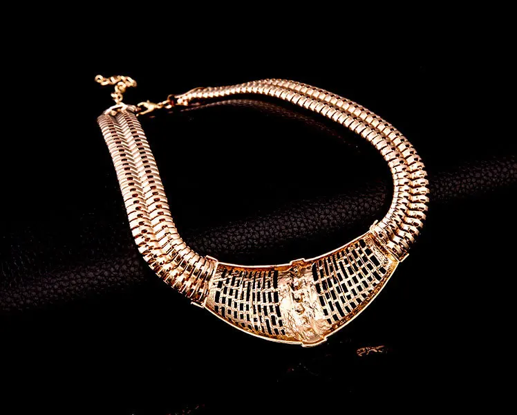 Cz ювелирных изделий с бриллиантами африка бусины позолоченными ожерелье женский