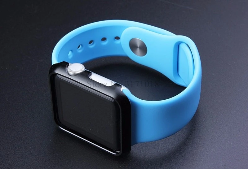 Металлический чехол для часов Apple Watch 38 мм 42 мм серия 1 2 3 защитный чехол для iWatch 4 5 40 мм 44 мм розовое золото серебро черный