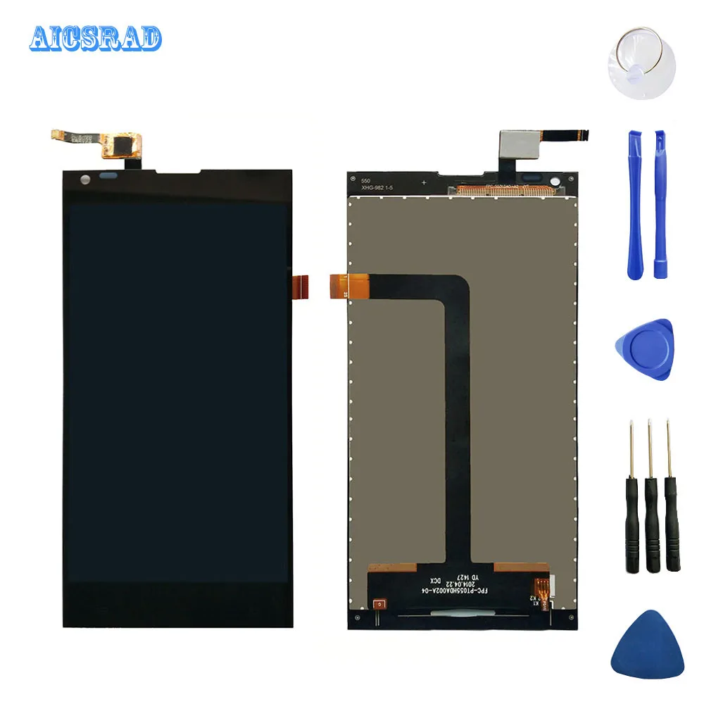 AICSRAD 100% протестированный Для DOOGEE Dagger DG550 ЖК-дисплей ЖК-экран с сенсорным экраном в
