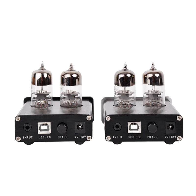 ZHILAI D1 6J9 ламповый предусилитель HIFI домашнего стерео Настольный усилитель USB аудио