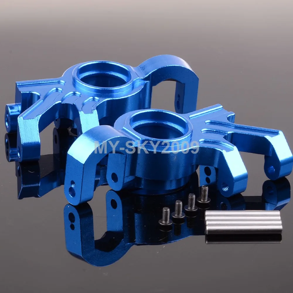 

2pcs Upgrade Parts Aluminum Steering blocks 7737 For 1/5 RC Traxxas X-Maxx 77076-4; 77086-4