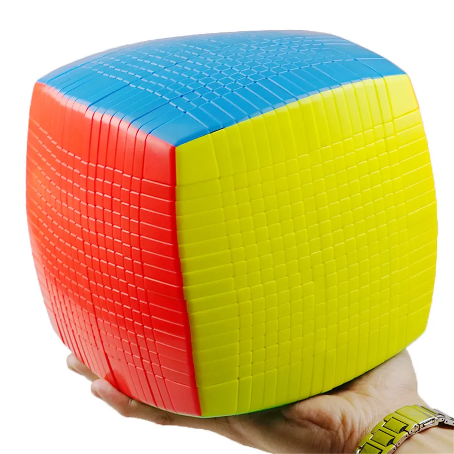 2019 YUXIN магический куб конкурс 180 мм головоломка Скорость Куб 17x17x17 Twist игрушки для