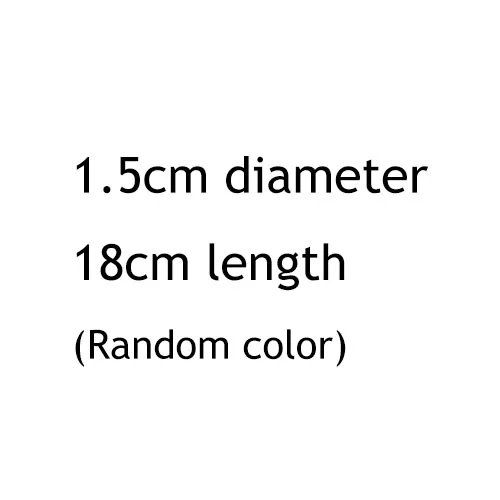 1.5-18CM 1 шт. случайный цвет птица игрушка насест для попугая аксессуары поставки буджи окунь для попугаев украшение для клетки перхор pour oiseau vogel - Цвет: 1.5-18CM