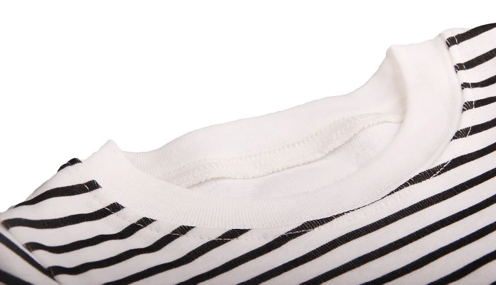 Babytree Маленькие дети короткий рукав пижамы набор мультфильм полоса динозавр для