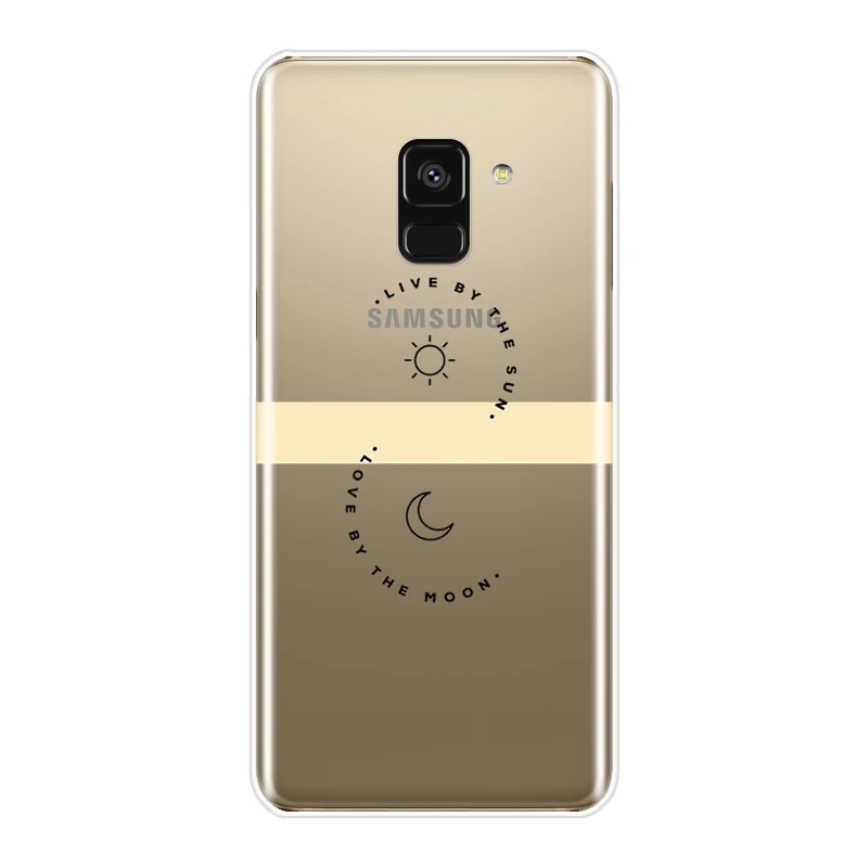 Чехол для телефона Samsung Galaxy A6 A8 Plus 2018 Мягкий силиконовый чехол A7 A3 A5 2016 2017 |