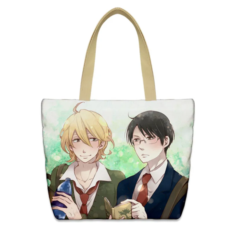BL Fujoshi Мужская Любовь Yaoi Doukyusei Sajo Kusa Kubb Хара сумка с мультяшным принтом Наплечная