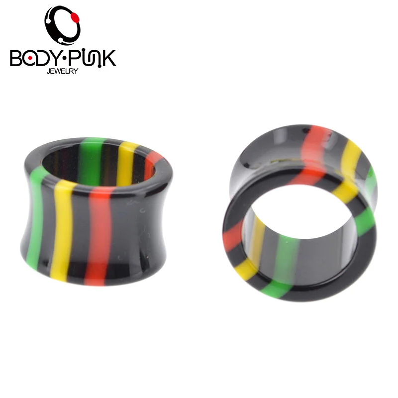 Классические ювелирные изделия в стиле панк акриловые украшения для пирсинга